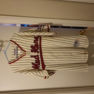 Ebbets field flannel - Toledo Mud Hens #7